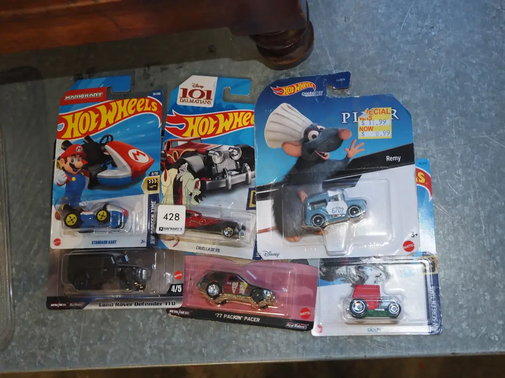 6x as new carded Hotwheels vehicles Image 1++