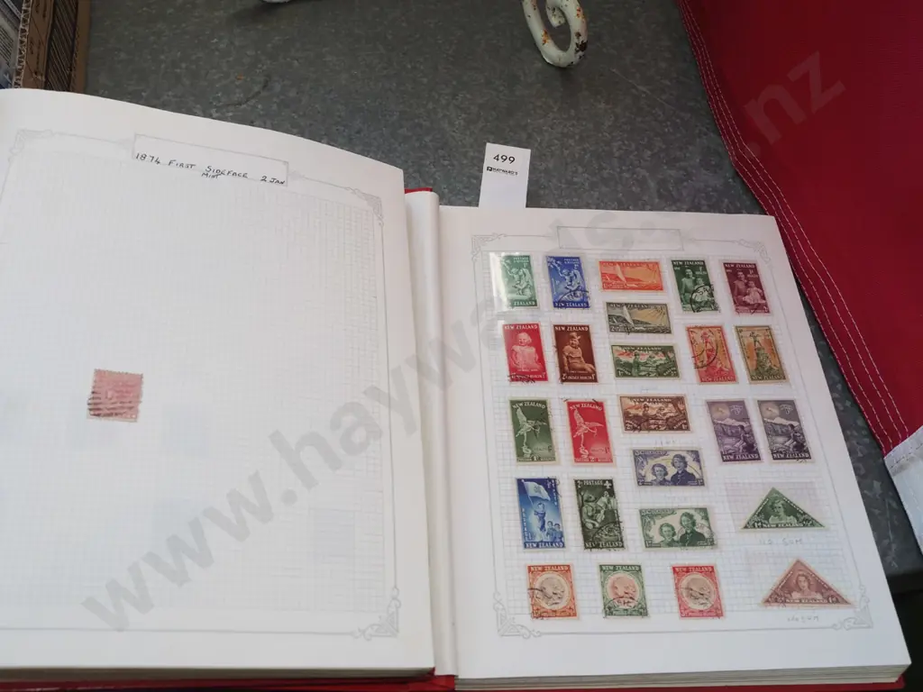 2x stamp albums Image 1++