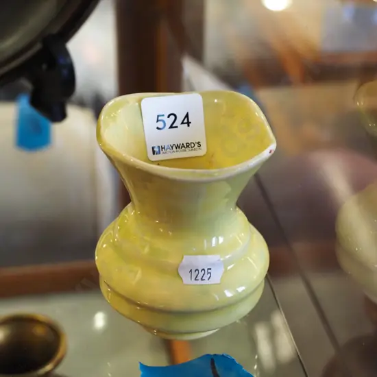 small Crown Lynn vase - has repair
