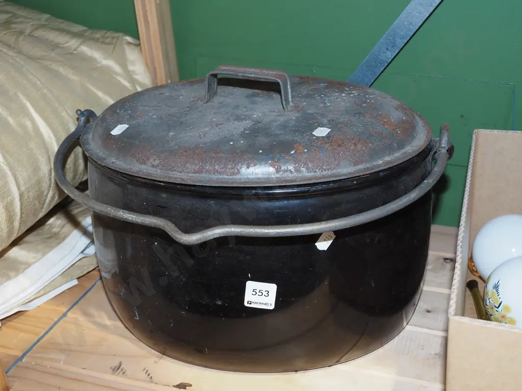 large enamel oval boiler L350 Image 1++
