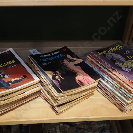 assorted paperback novels
