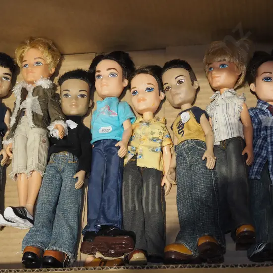 box; toy male dolls