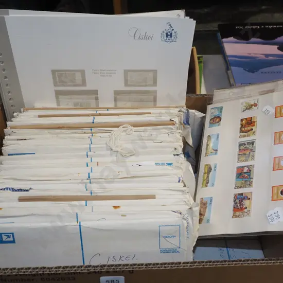 box of stamps