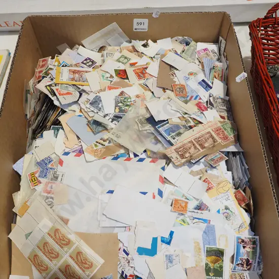 box of stamps