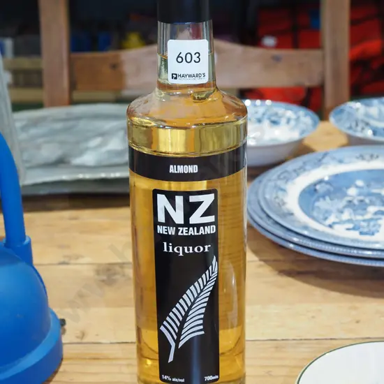700ml bottle of NZ almond liqueur