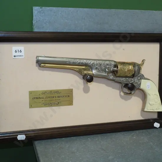reproduction toy model of General Custer's revolver