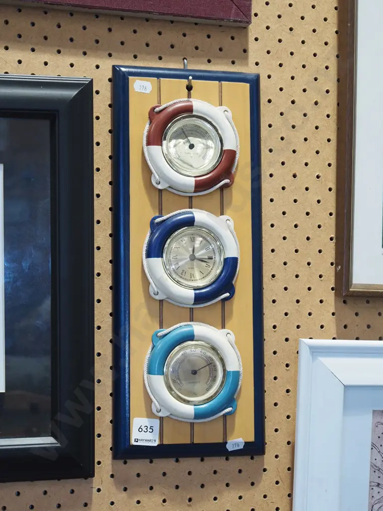 wall mounted thermometer/hydrometer/barometer Image 1++