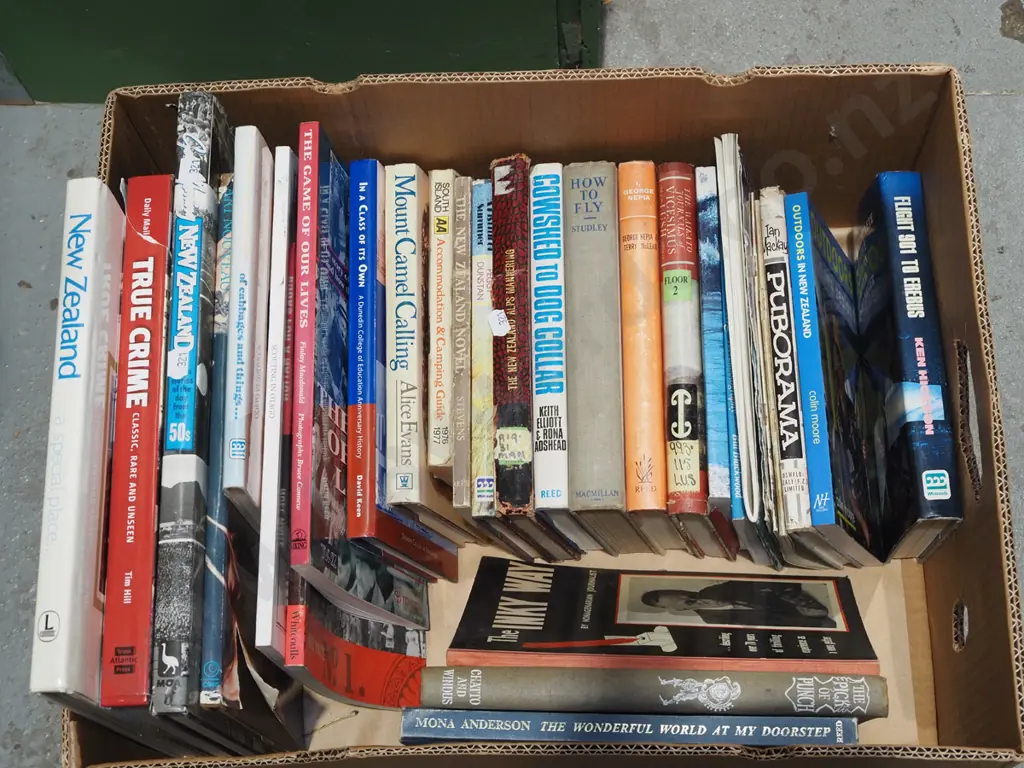 box of various books Image 1++
