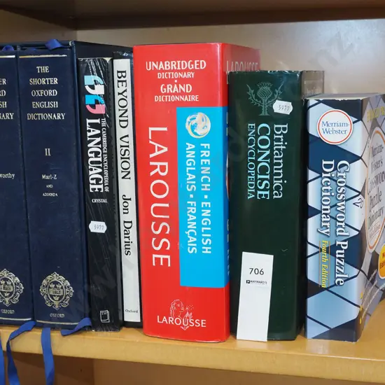 dictionaries and other books