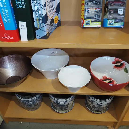 4x bowls
