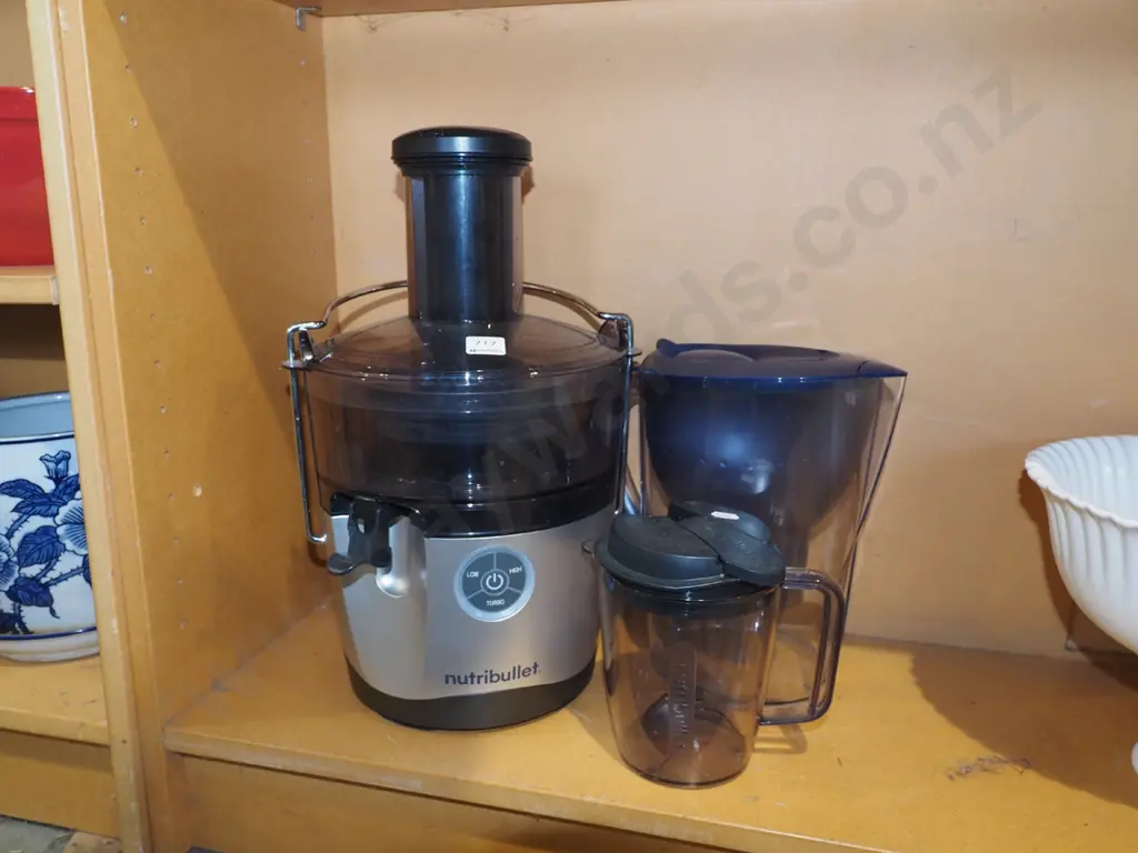 Nutri Bullet juicer, Britta water filter Image 1++