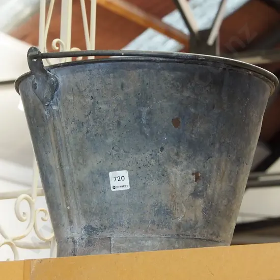 galvanised pail