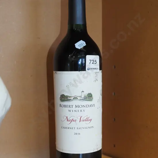 bottle of Robert Mondavi Napa Valley cabernet merlot 2014