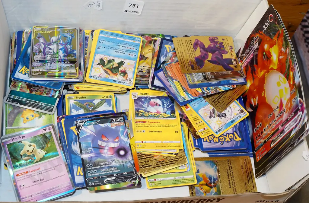 box of Pokemon  cards- not authenticated Image 1++