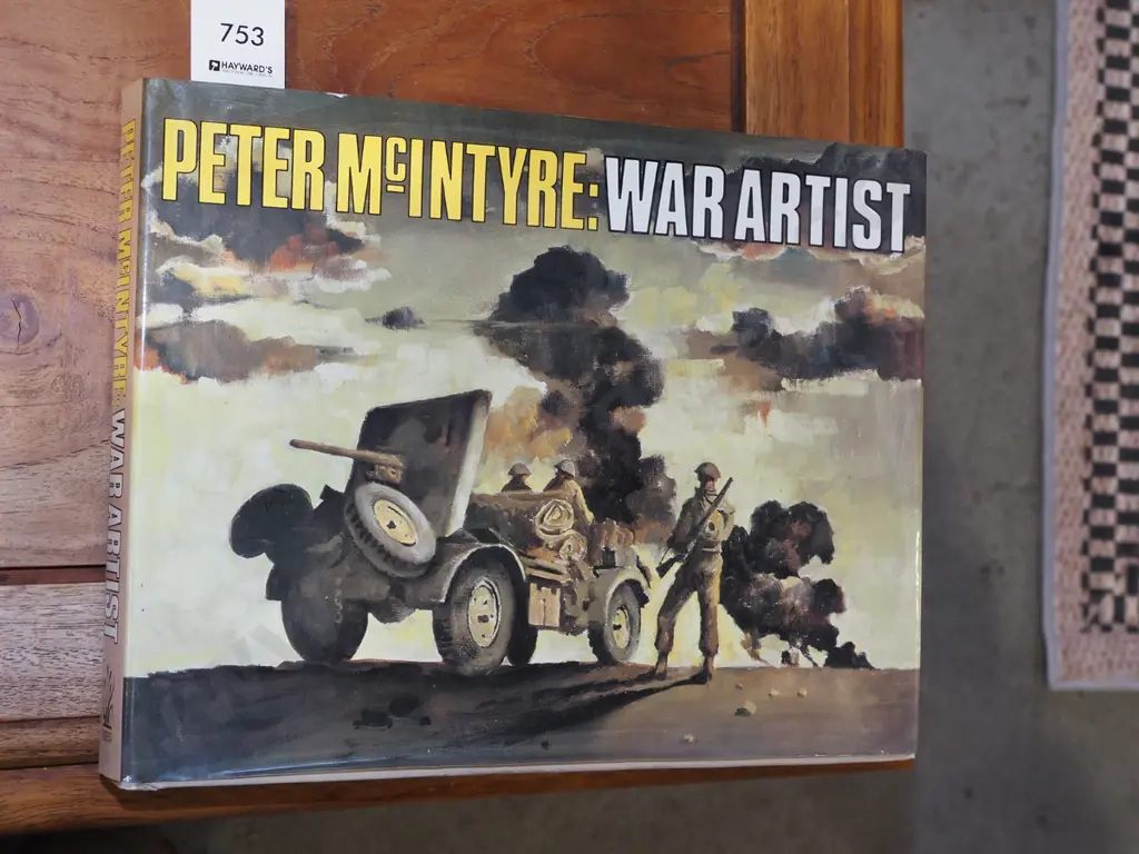 books; Peter Mcintyre War Artist Image 1++