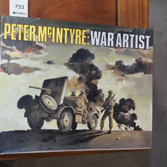 books; Peter Mcintyre War Artist