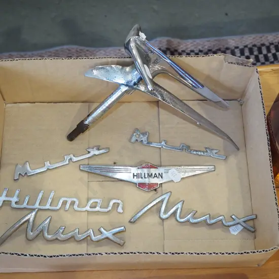 hood ornaments, car badges