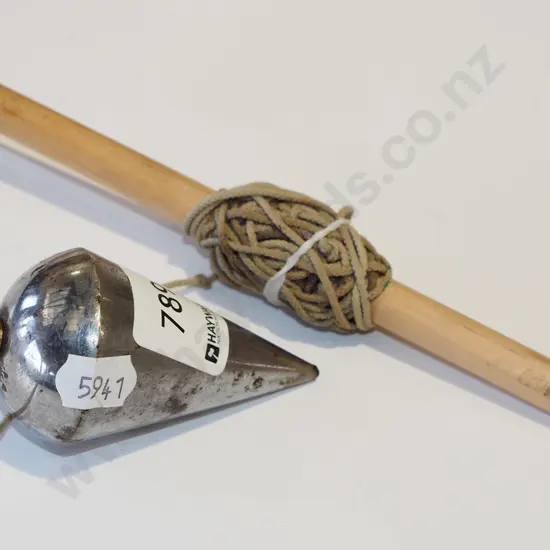 plumb bob & string