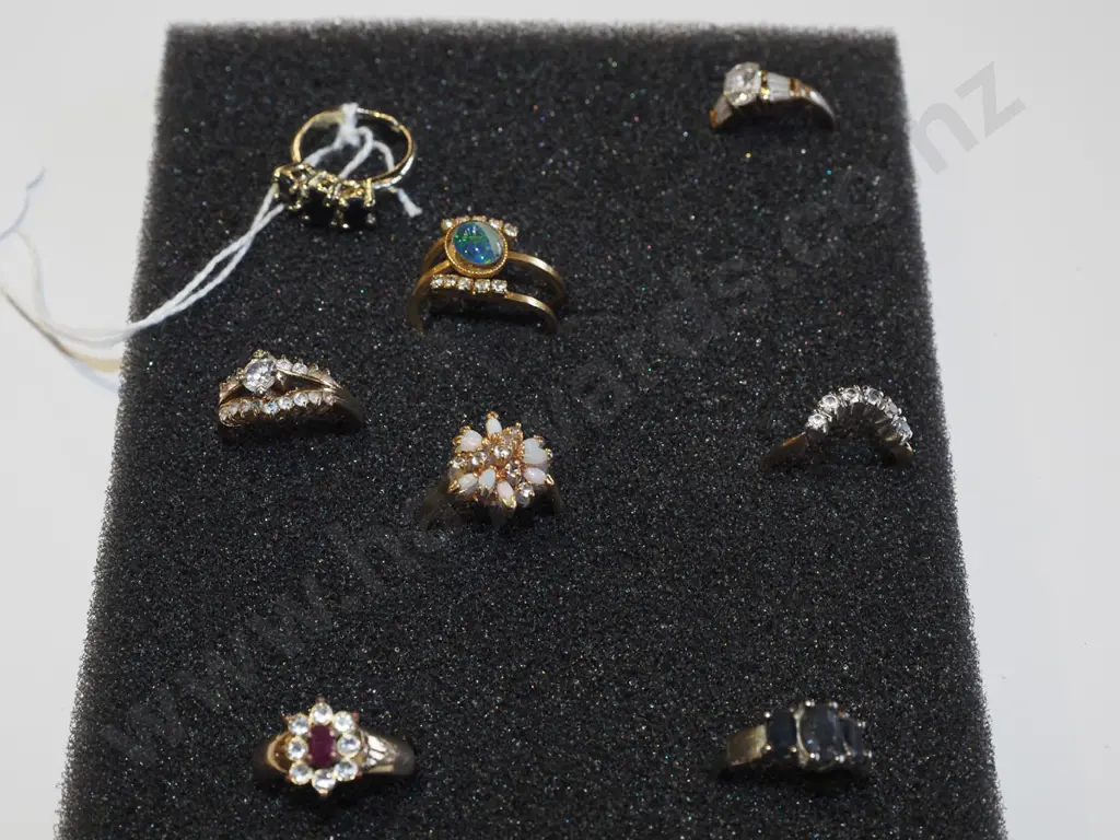 8x dress rings Image 1++