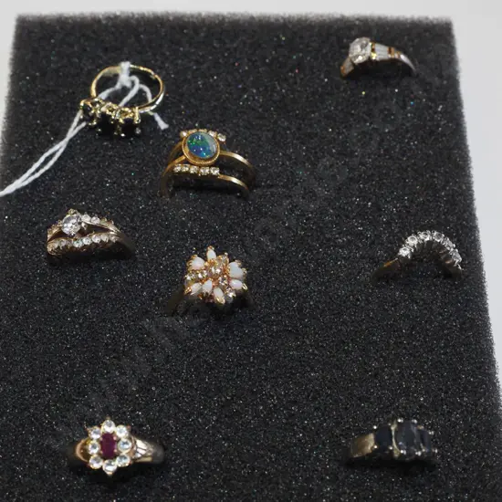 8x dress rings