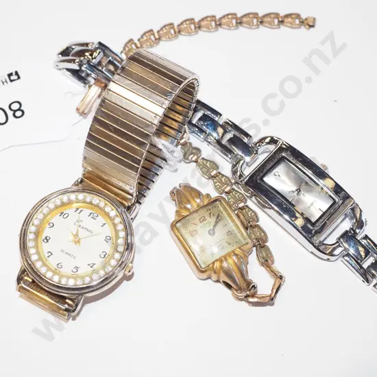 3x wristwatches