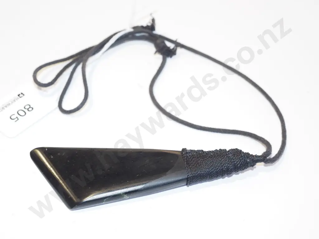 large black stone on cord Image 1++