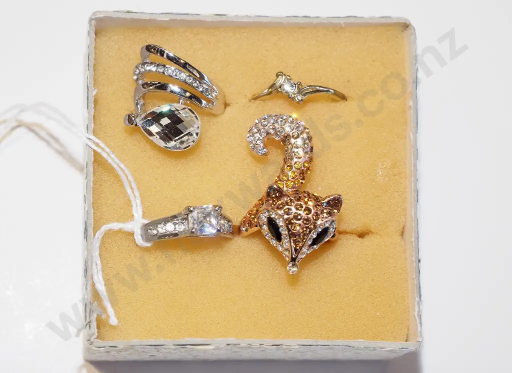 4x dress rings Image 1++