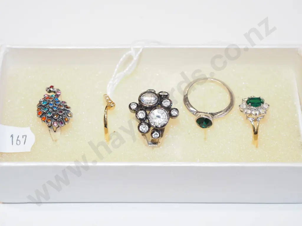 5x dress rings Image 1++