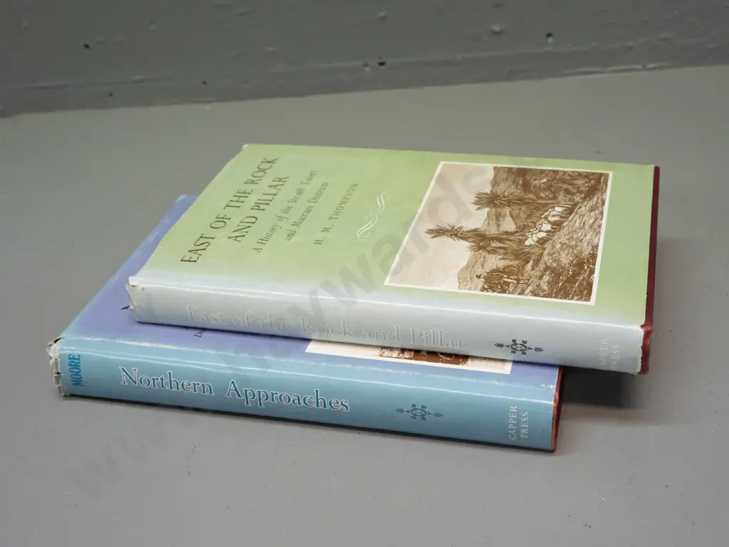 2 1970s Capper Press reprints from Otago Centennial series: East of the Rock and Pillar, Northern Approaches - fading Image 1++