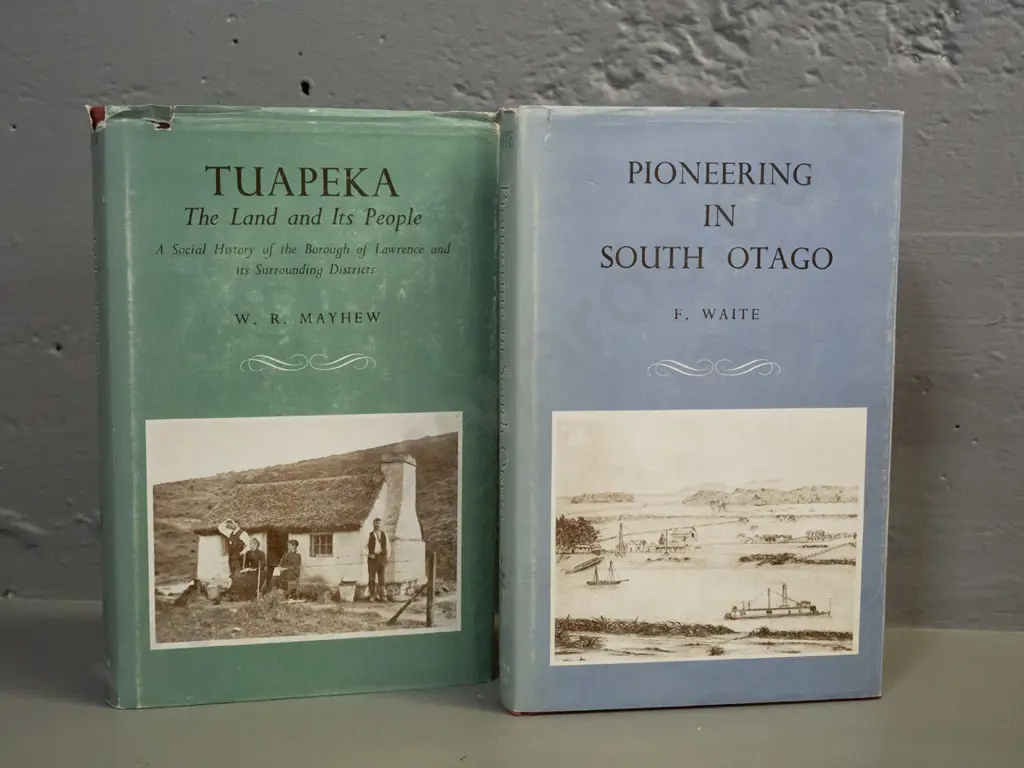 2 1977 Capper Press reprints from Otago Centennial series: Tuapeka - The Land and its People, and Pioneering in South Image 1++