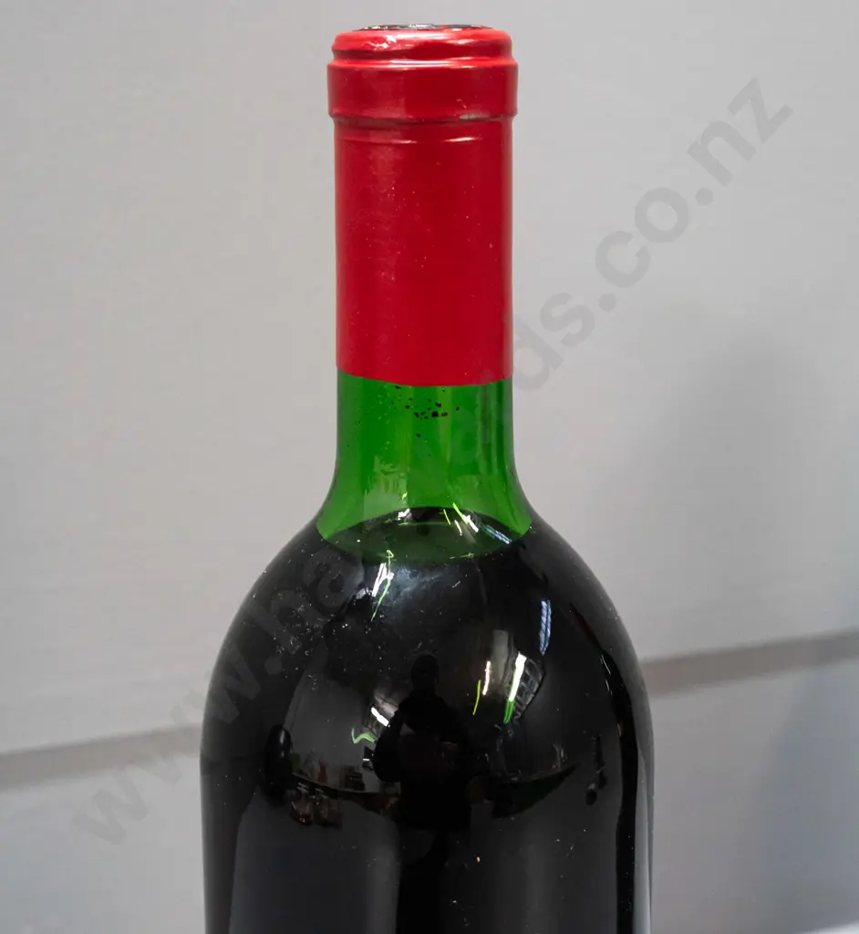 1984 Penfolds Grange Hermitage Bin 95 red wine 750ml bottle - some wrinkles & nicks to label Image 1++