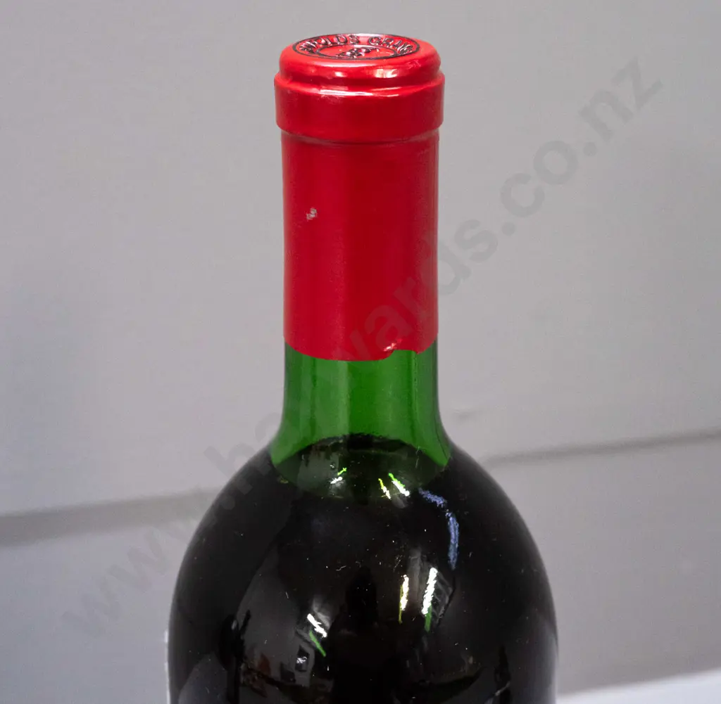 1984 Penfolds Grange Hermitage Bin 95 red wine 750ml bottle - some wrinkles & nicks to label, sticker residue Image 1++