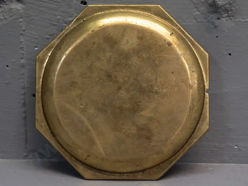 heavy cast brass Harley Davidson ashtray 190 x 190 Image 1++