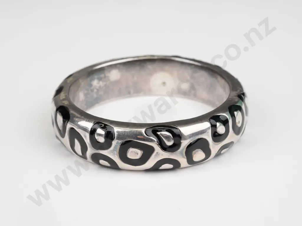 sterling silver bangle 41gms Image 1++