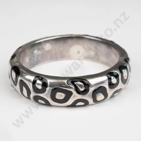 sterling silver bangle 41gms