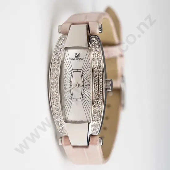 Swarovski crystal wristwatch
