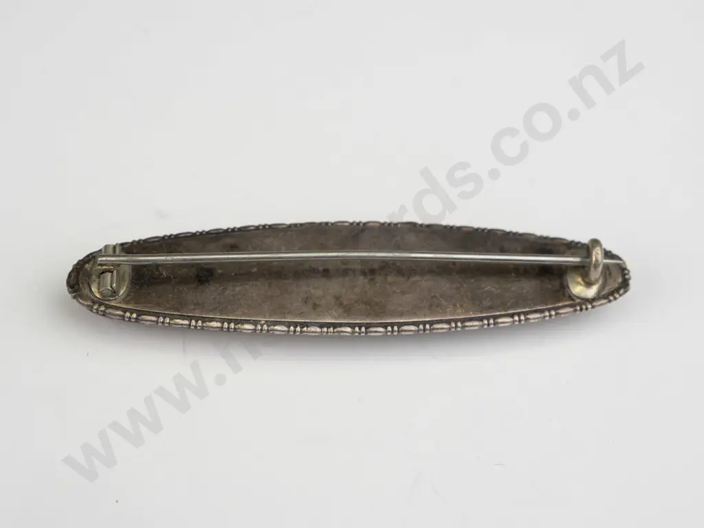 silver butterfly wing brooch stamped sterling Image 1++