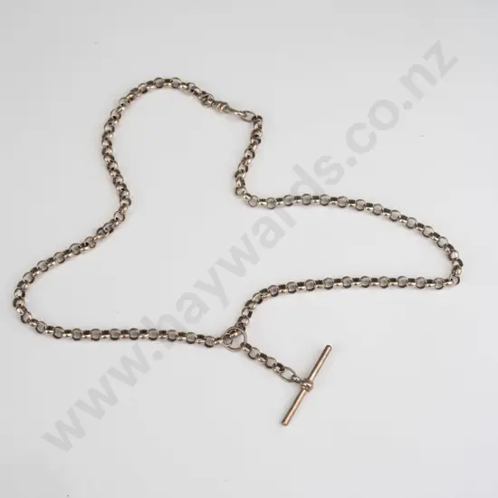 silver fob chain stamped sterling
