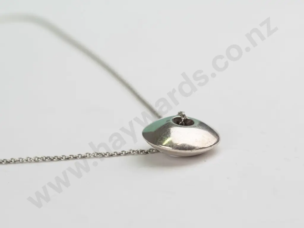 silver necklace stamped 925 Image 1++