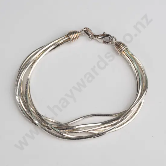 sterling silver bracelet 18gms