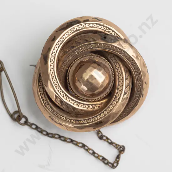 knot brooch - no stamp