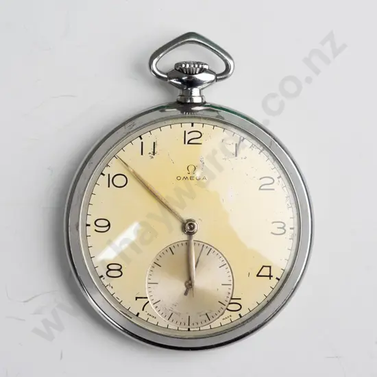 Omega stainless steel dress watch going