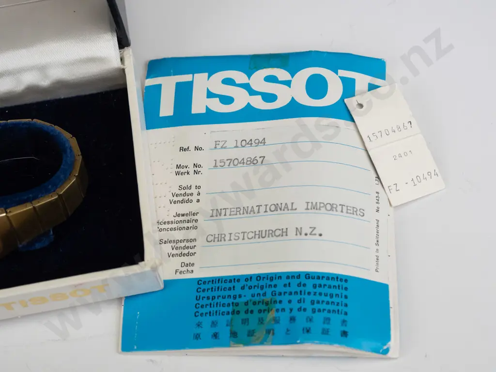 ladies boxed Tissot 'Saphir' watch Image 1++