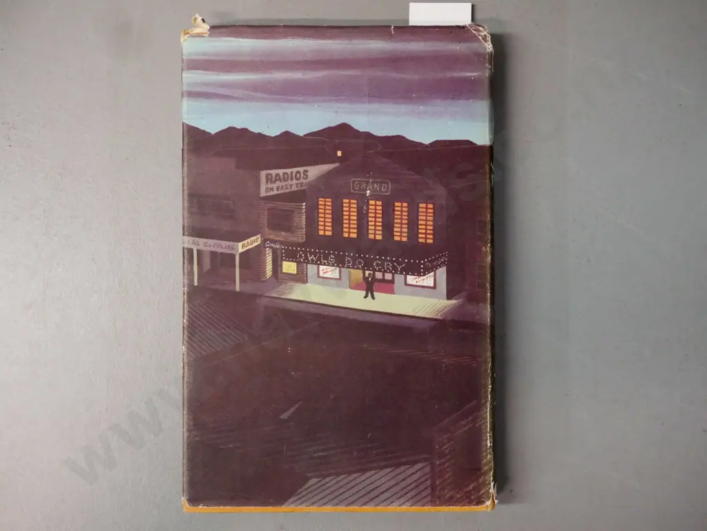 Janet Frame 1st ed. 'Owls Do Cry' Pegasus Press Chch 1957 [some discolouration to front page, wear to dust cover] Image 1++