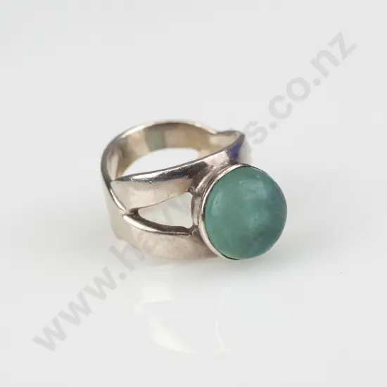 silver ring stamped 925 size O