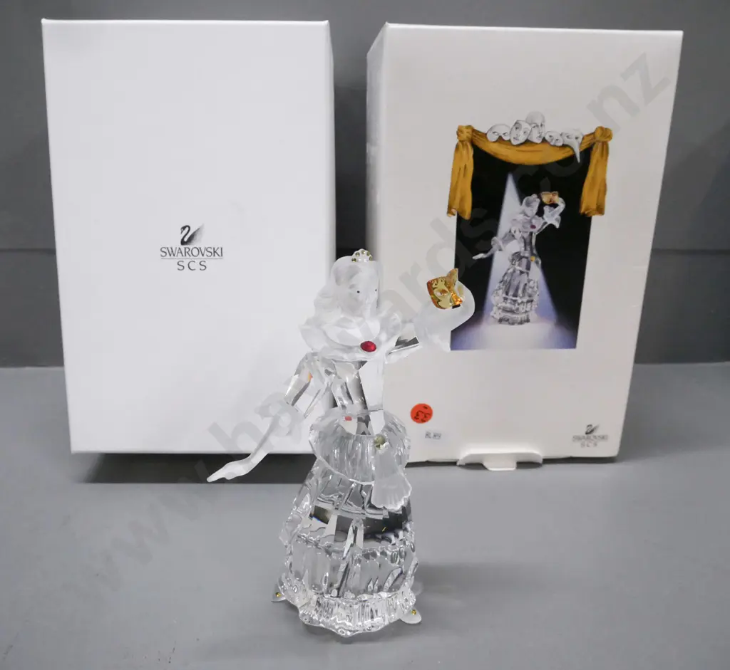 Swarovski "Masquerade" "Columbine" 2000; w/ original packaging. H-160 Image 1++