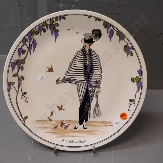 Villeroy & Boch Design 1900 series plate - "N. 4 - Demi-Devil" - diameter 260
