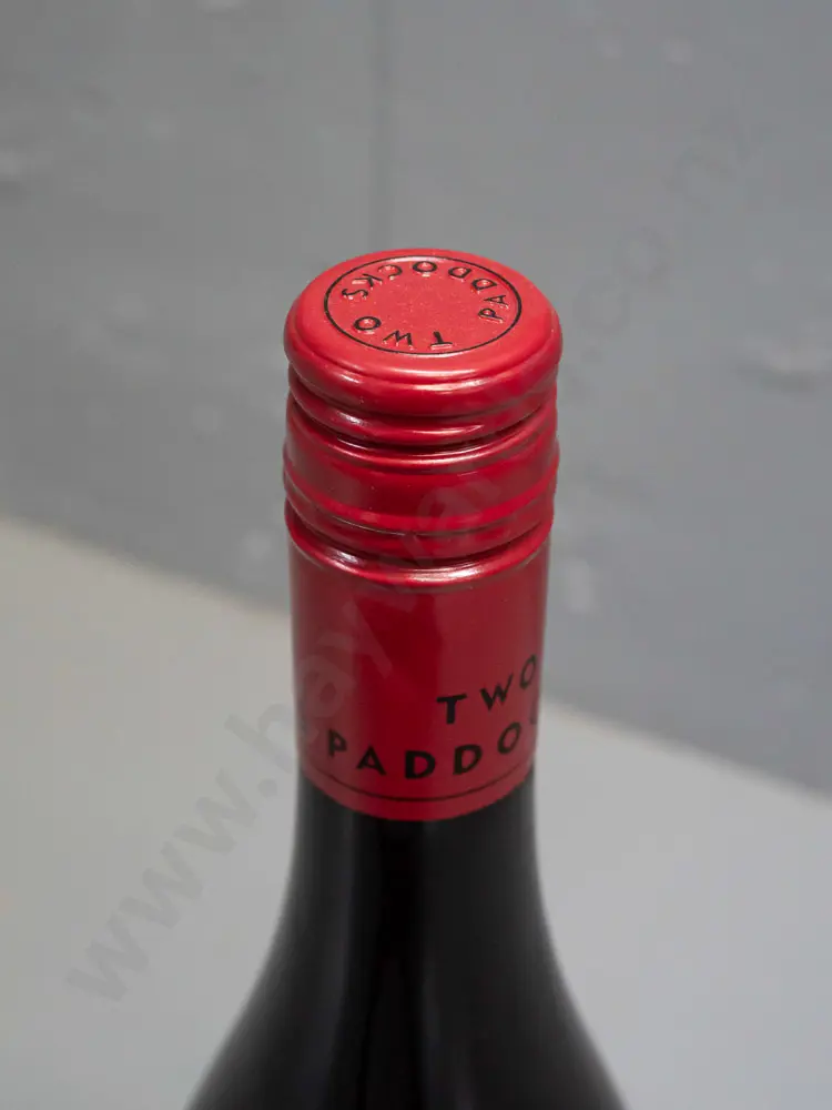 Two Paddocks 2024 Bannockburn, Alexandra & Gibbston vineyards organic pinot noir 750ml bottle of red wine Image 1++