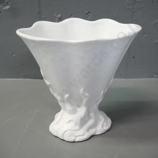 Crown Lynn #644 gnarled tree root vase H-170 W-180 [couple scratches to glaze]