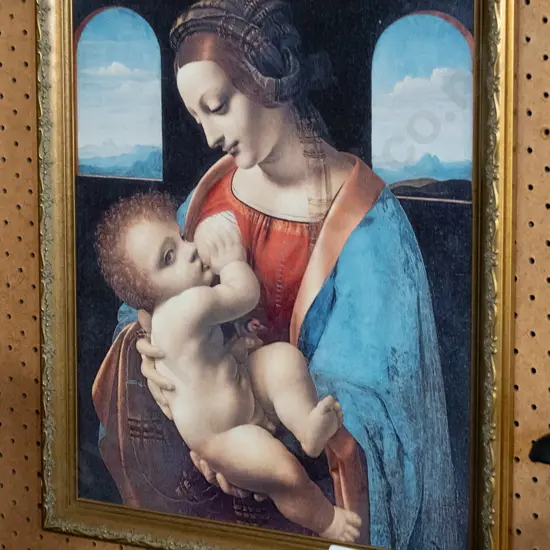 framed print - mother and child